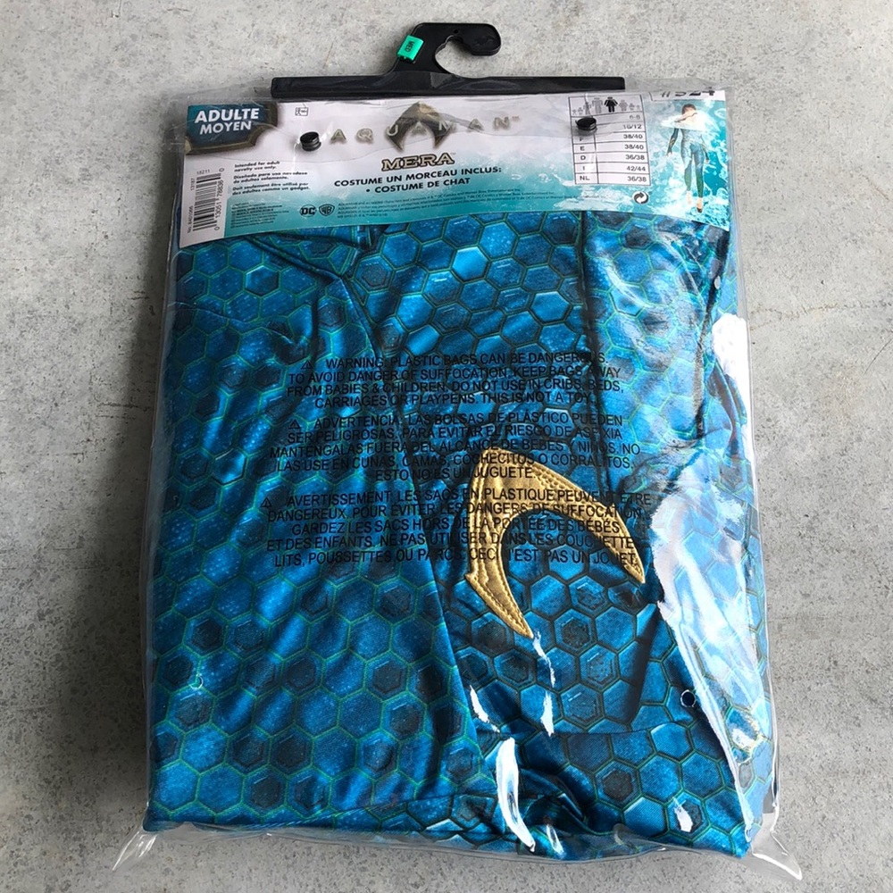 Aquaman: Mera Adult Costume! New! - Picture 3 of 6